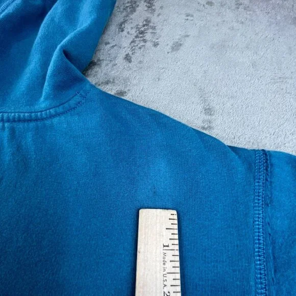 Polo Jeans Co Ralph Lauren Pullover Hoodie Men Large Blue Classic Sweatshirt Y2K - Picture 5 of 10